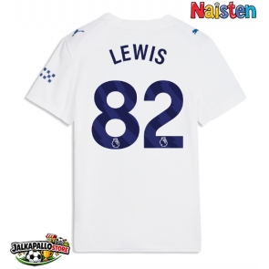 Manchester City Rico Lewis #82 Kolmaspaita Naisten 2026-27 Lyhythihainen
